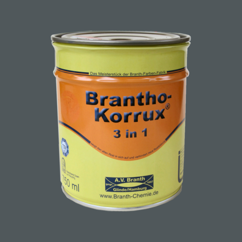 Brantho Korrux 3in1 dunkelgrau RAL7011 750ml
