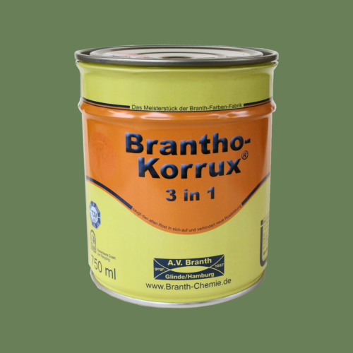 Brantho Korrux 3in1 lindgrün RAL6011 750ml