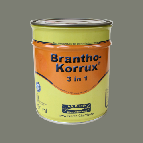 Brantho Korrux 3in1 betongrau RAL7023 750ml