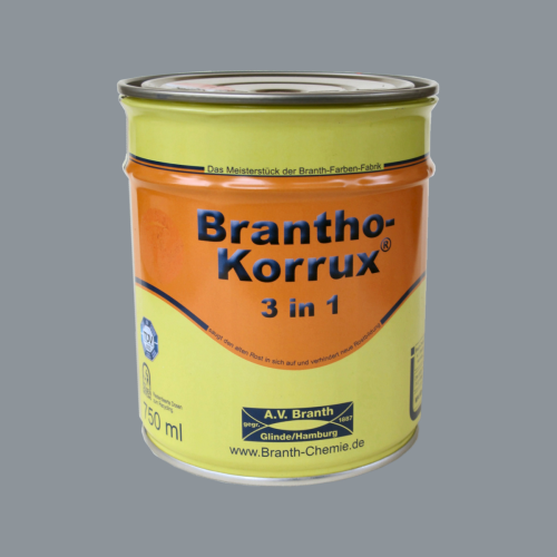 Brantho Korrux 3in1 silbergrau RAL7001 750ml