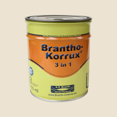 Brantho Korrux 3in1 cremeweiß RAL9001 750ml