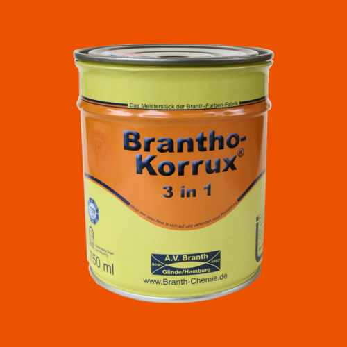 Brantho Korrux 3in1 reinorange RAL2004 750ml