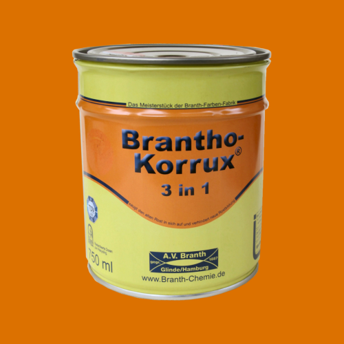 Brantho Korrux 3in1 orange RAL2000 750ml
