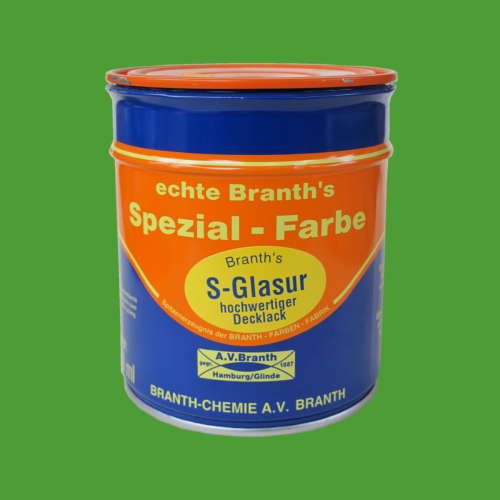 Branth's S-Glasur RAL6018 gelbgrün 750ml